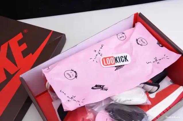 One Kick JORDAN - SCOTT AIR 100(RED) RETRO 1 X CD4487 OG HIGH TRAVIS 0621